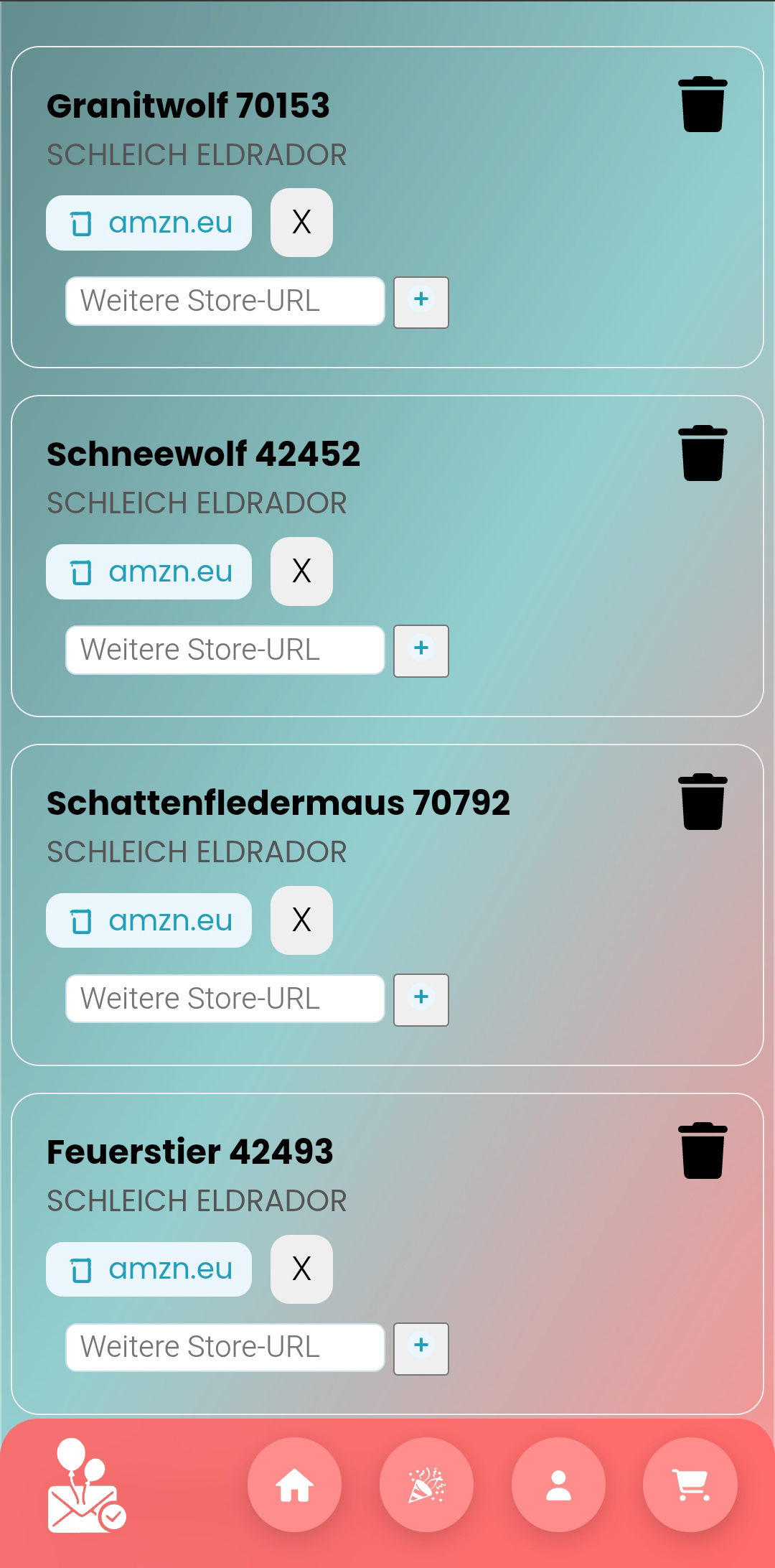 Beispiel Wunschliste